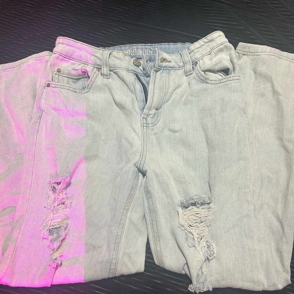 Wild Fable Light Blue Ripped Boyfriend Jeans